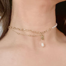 Load image into Gallery viewer, Treasure Trove Pearl Necklace