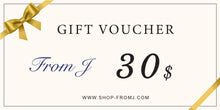 Load image into Gallery viewer, From J gift card