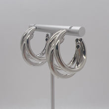 Load image into Gallery viewer, Trio Pipe Earrings (Gold/Silver)