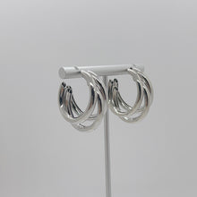 Load image into Gallery viewer, Trio Pipe Earrings (Gold/Silver)