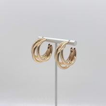 Load image into Gallery viewer, Trio Pipe Earrings (Gold/Silver)