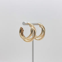 Load image into Gallery viewer, Trio Pipe Earrings (Gold/Silver)