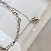 Load image into Gallery viewer, Double Layered Heart Pendant