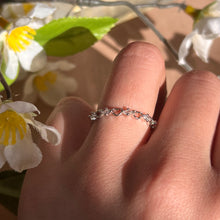 Load image into Gallery viewer, Simple Heart Silver Ring (Silver 925, Adjustable)