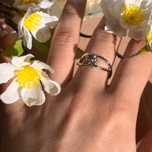 Load image into Gallery viewer, Silver Knot Ring (Silver 925, Adjustable)