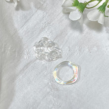 Load image into Gallery viewer, Clear Chain and Penta Ring Set
