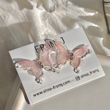 Load image into Gallery viewer, Shimmering Butterfly Gems Earrings
