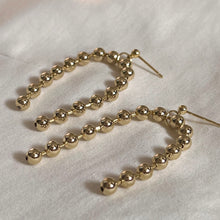 Load image into Gallery viewer, Gold Ball Drop Earrings
